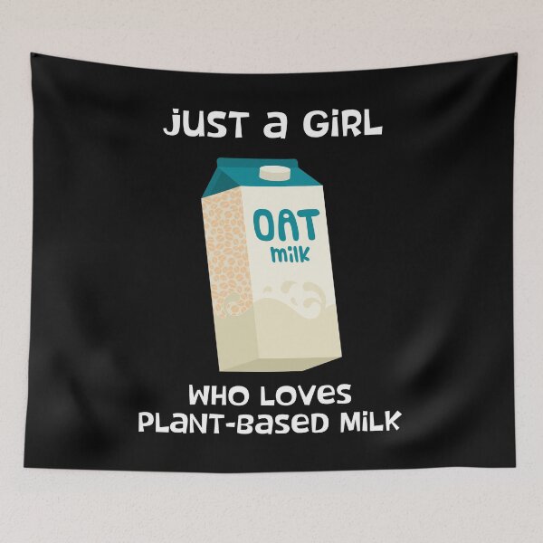 Item preview, Just A Girl Plant-Based Vegan Oat Milk product designed and sold by jakehughes2015.
