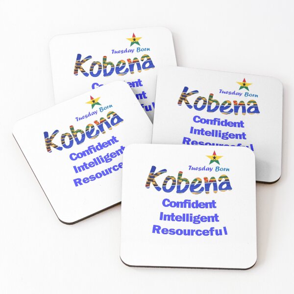 Item preview, Tuesday Born Ghanaian Male 'Kobena' in Blue designed and sold by WhoWeAre.