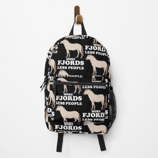 Item preview, Funny Horse Owner Less People More Fjords graphic designed and sold by jakehughes2015.