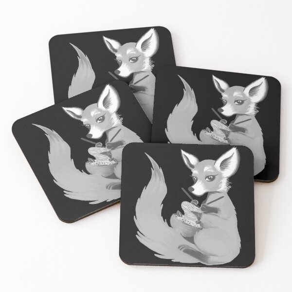 Item preview, Fox with ramen. designed and sold by emphatic.