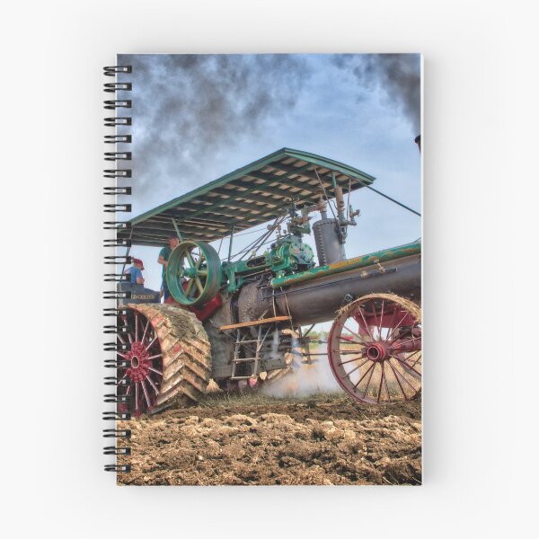 Item preview, Antique Peerless Traction Engine Plowing designed and sold by Shelly Gunderson.