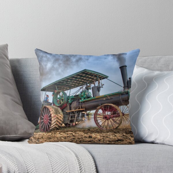 Item preview, Antique Peerless Traction Engine Plowing designed and sold by Shelly Gunderson.
