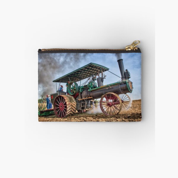 Item preview, Antique Peerless Traction Engine Plowing designed and sold by Shelly Gunderson.