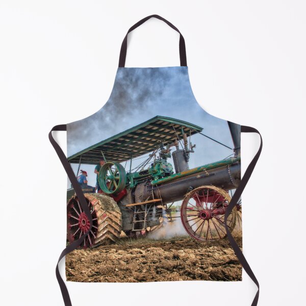 Item preview, Antique Peerless Traction Engine Plowing designed and sold by Shelly Gunderson.