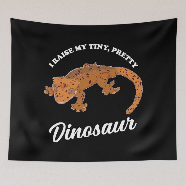 Item preview, Crested Gecko I Raise Tiny Dinosaur Reptile Lover design designed and sold by jakehughes2015.