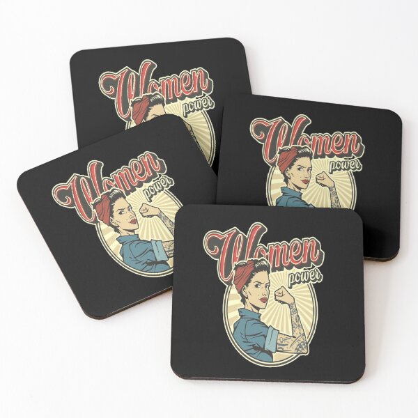 Aperçu de l'œuvre vintage pin up women power version 2 créée et vendue par metalriffer.