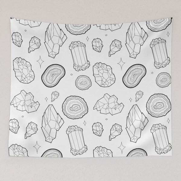 Item preview, Minerals Pattern designed and sold by Mariona Adames Perez.