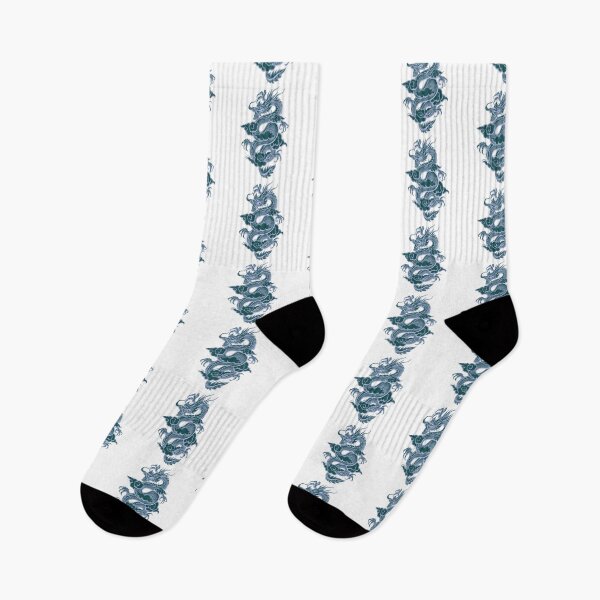 Item preview, Blue Chinese Dragon designed and sold by WearWolfDesigns.