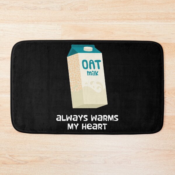 Item preview, Warm Heart Vegan Plant-Based Oat Milk design designed and sold by jakehughes2015.