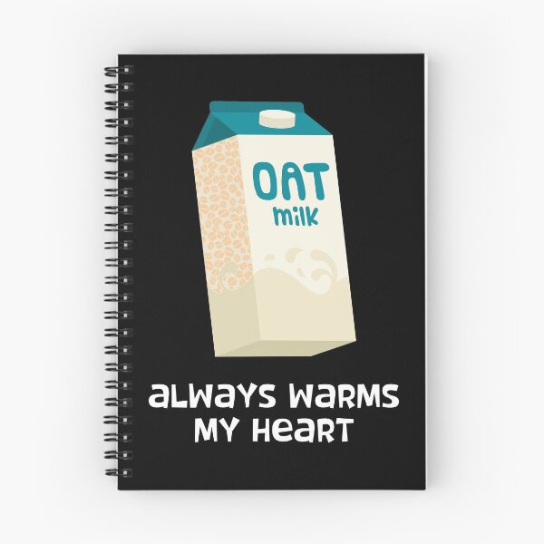Item preview, Warm Heart Vegan Plant-Based Oat Milk design designed and sold by jakehughes2015.