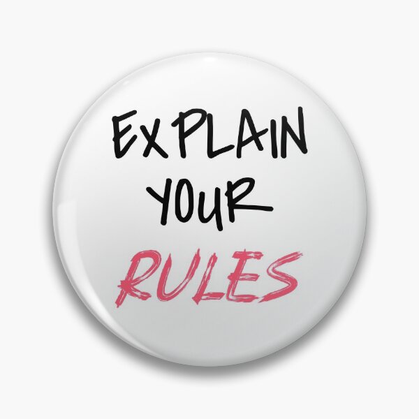 Item preview, Explain Your Rules  designed and sold by StacieNichols.