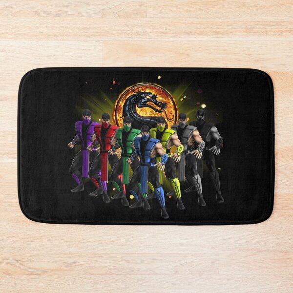 Item preview, Team Ninja Sub Zero vs Scorpion Official Mortal Kombat  designed and sold by pannolinno.