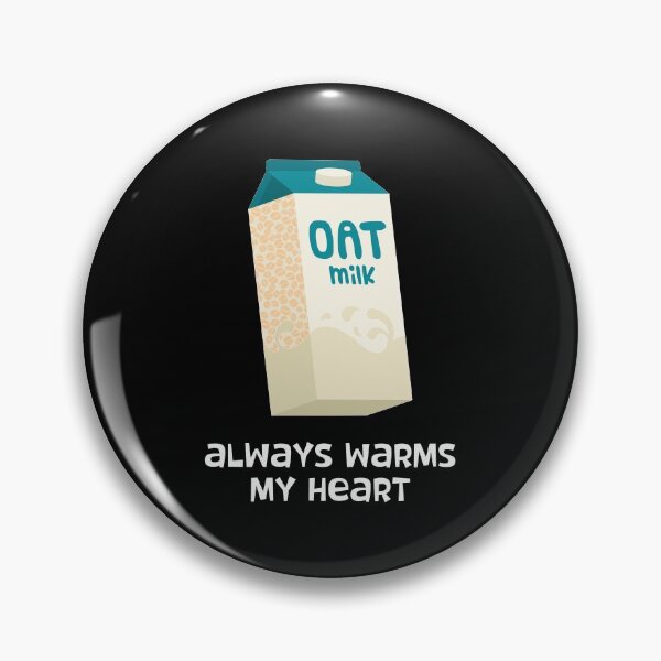 Item preview, Warm Heart Vegan Plant-Based Oat Milk design designed and sold by jakehughes2015.