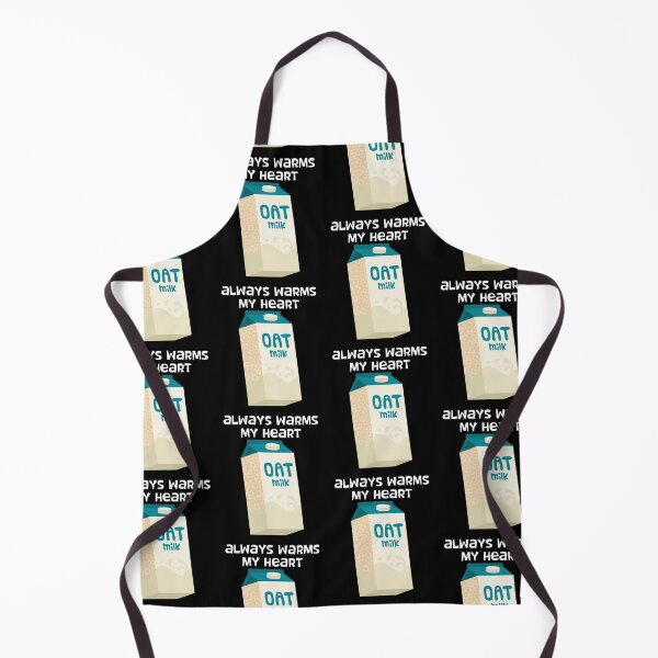 Item preview, Warm Heart Vegan Plant-Based Oat Milk design designed and sold by jakehughes2015.