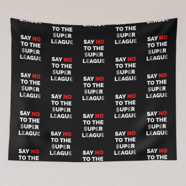 Item preview, Earn It - Say No To Super League - Football Is For The Fans designed and sold by RogersBarry.