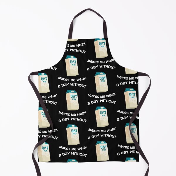 Item preview, Funny Vegan Plant-based A Day Without Oat Milk print designed and sold by jakehughes2015.