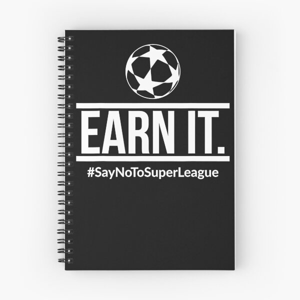 Item preview, Earn It - Say No To Super League - Football Is For The Fans designed and sold by RogersBarry.