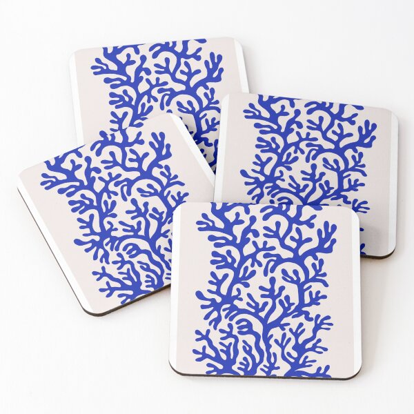 Item preview, Blue Le Corail Leaf designed and sold by ndizeplez.