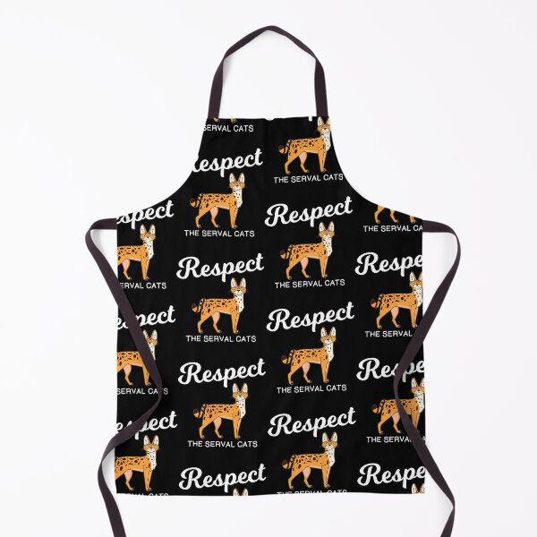 Item preview, Wild Cat Awareness Respect The Serval Cats print designed and sold by jakehughes2015.