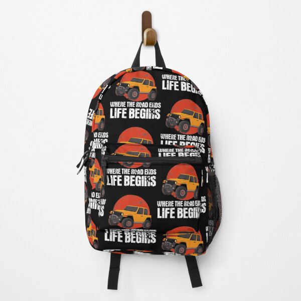 Item preview, Funny Road Ends Life Begins Off-Roading graphic designed and sold by jakehughes2015.