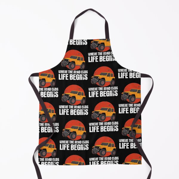 Item preview, Funny Road Ends Life Begins Off-Roading graphic designed and sold by jakehughes2015.