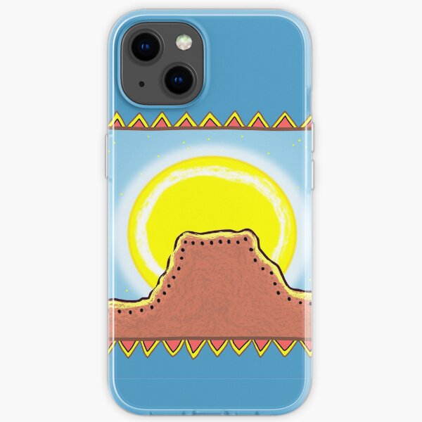 Moonrise Border iPhone Soft Case