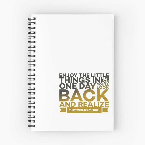 Item preview, Enjoy the little things in life for one day you'll look back and realize they were the big things. designed and sold by Designs-RZ.