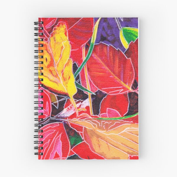 Item preview, Crimson Leaves Shining in the Autumn Sun designed and sold by SarahHogmanArt.