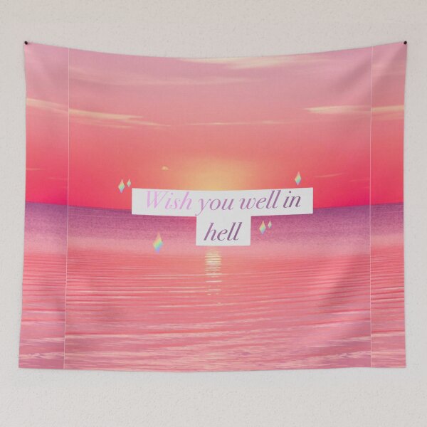 Item preview, Wish you well in hell designed and sold by Yoohoo-xoErica.