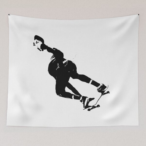 Item preview, Vector design of a skatergirl in action designed and sold by graphicassault.