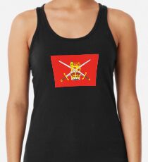 British Army Flag T-Shirt - United Kingdom Reserve Force Sticker Women's Tank Top