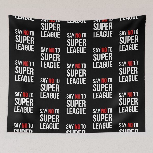 Item preview, Say No To European Super League - Football Is For The Fans designed and sold by RogersBarry.