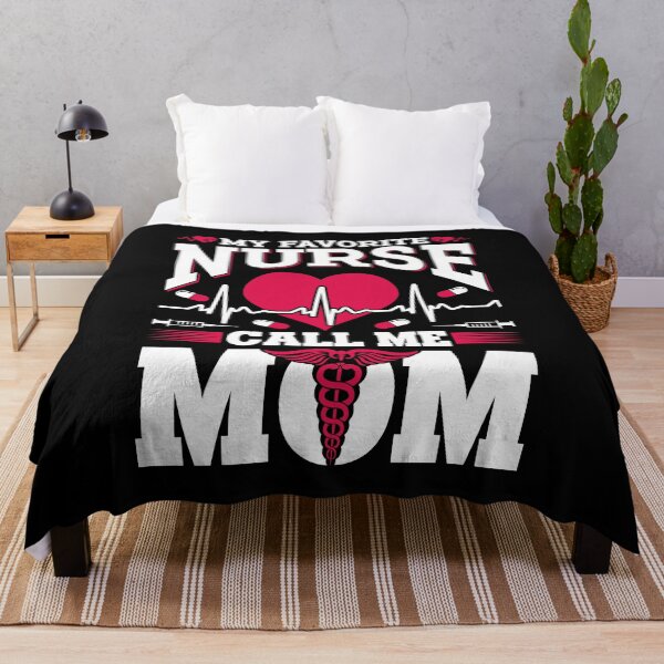 Item preview, My Favorite Nurse Calls Me Mom designed and sold by Printoweb.