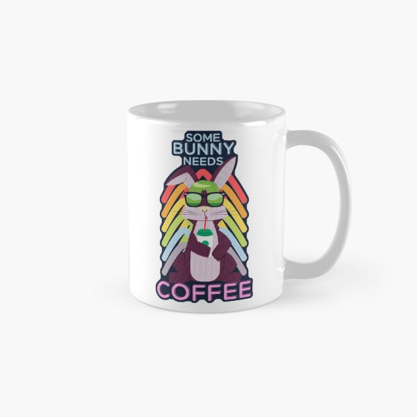 Item preview, Some bunny needs coffee designed and sold by Give Me that Pencil.