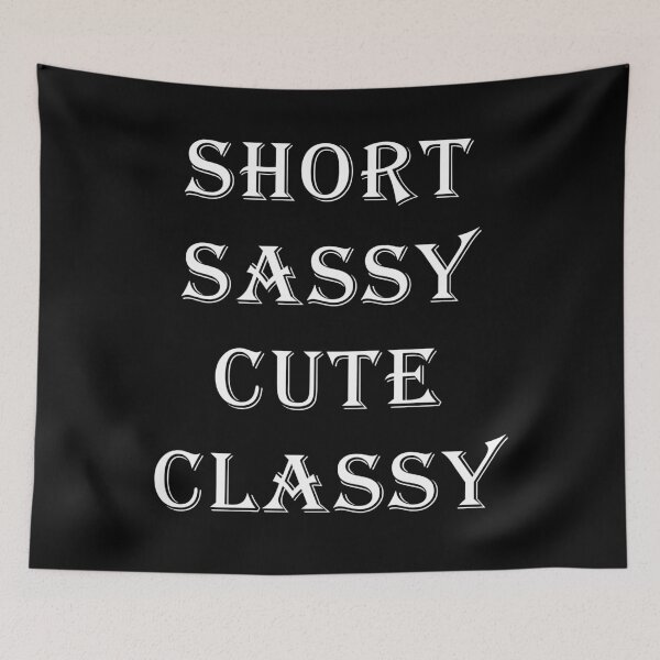 Item preview, Short Sassy Cute Classy Sweatshirt Women's designed and sold by midodesign20.