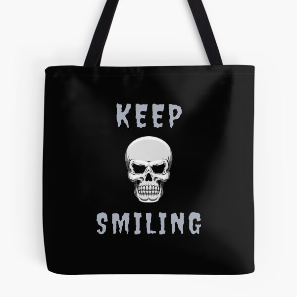 Item preview, Keep Smiling - Skull designed and sold by Rusty-Gate98.