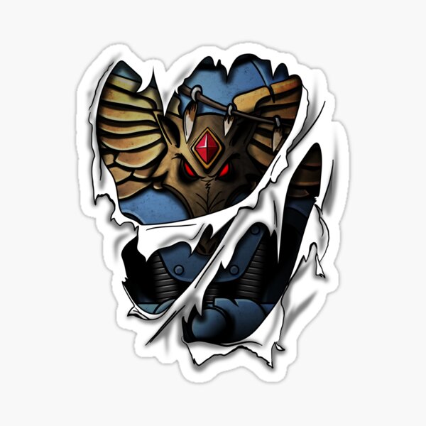Space Wolves Armor Sticker