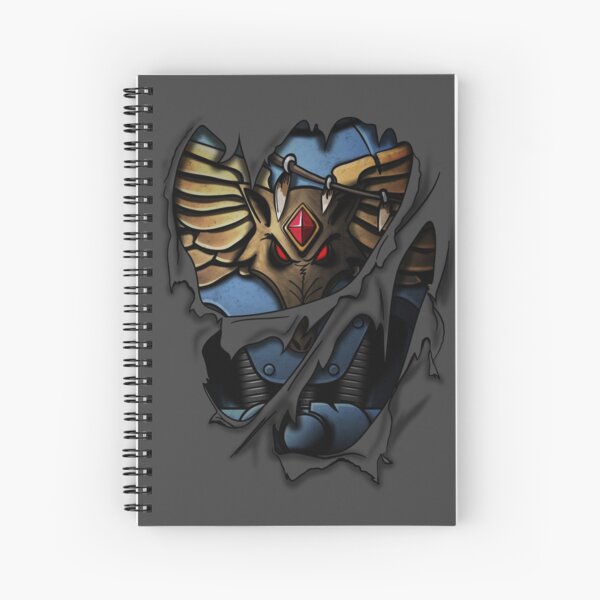 Armadura de lobos espaciales Cuaderno de espiral