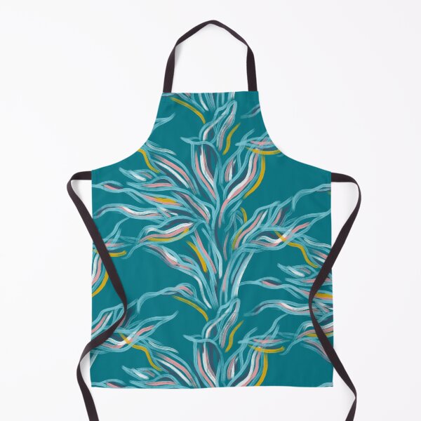 Artikelvorschau, Teal Funky Leaves entworfen und verkauft von Carolina Diaz.