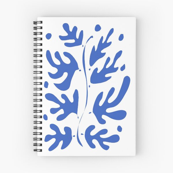 Item preview, Blue leaves designed and sold by Marie-Louise Avery.