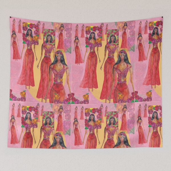 Item preview, FASHION ILLUSTRATION COLLAGE designed and sold by IvanaKada.