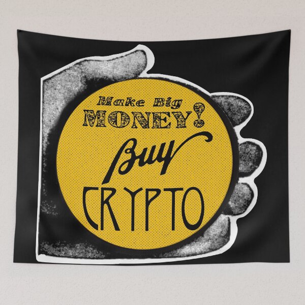 Item preview, Big Money | Buy Crypto | Yellow  designed and sold by spinolator.
