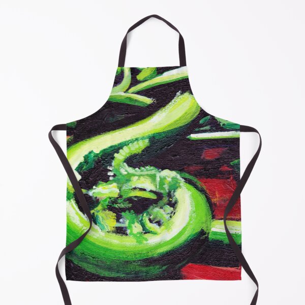 Item preview, Baby Fiddlehead Ferns for Dinner designed and sold by SarahHogmanArt.