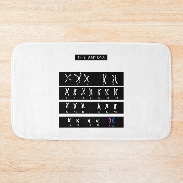 Item preview, Karyotype DNA Female bisexual designed and sold by Mykadodo.