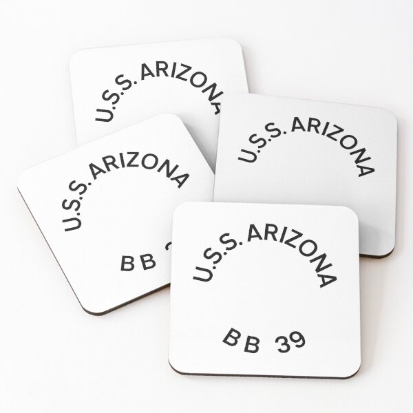 Item preview, The USS Arizona (Design from Life Ring found onboard) designed and sold by franklinprintco.