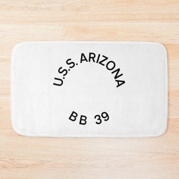 Item preview, The USS Arizona (Design from Life Ring found onboard) designed and sold by franklinprintco.