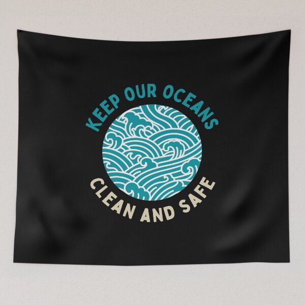 Item preview, Keep Our Oceans Clean Turtle Art Cute Funny Gift Whale Sea Beach Summer Animals Love Cute Funny Gift Sarcastic Happy Fun Witty Good Spiritual Depression Anxiety Gift designed and sold by EpsilonEridani.