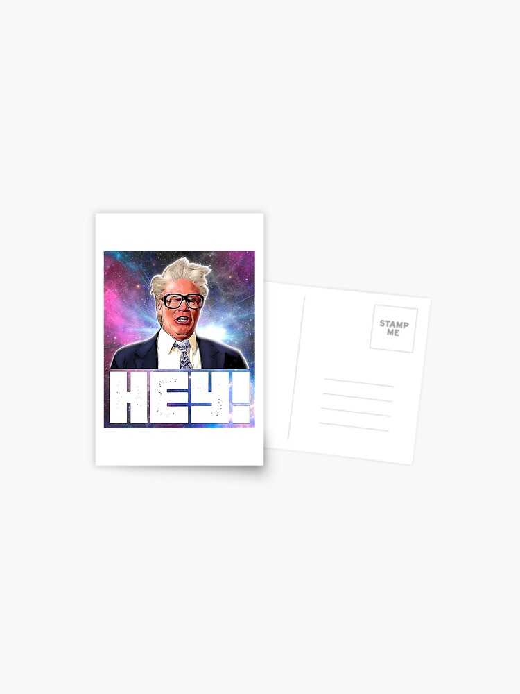 Harry Caray - Hey - Dark Sticker for Sale by GrimbyBECK