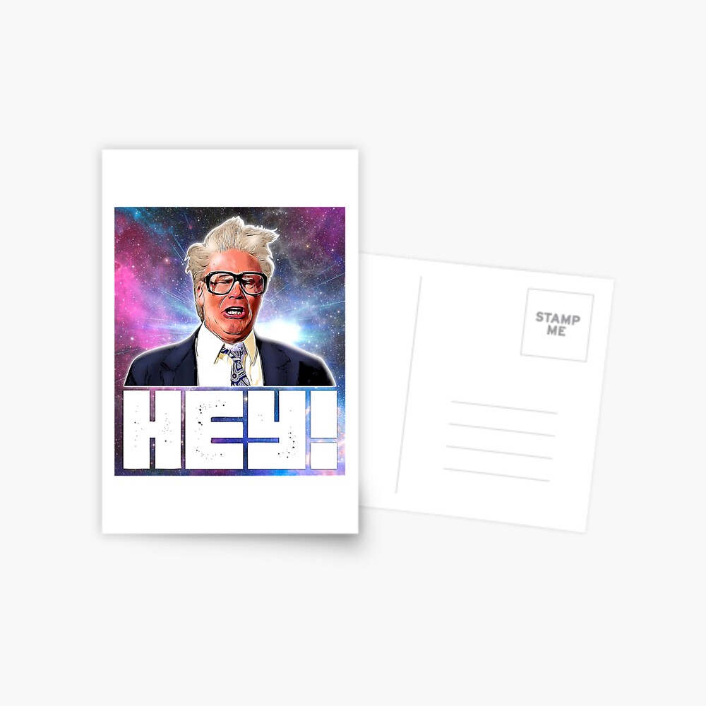 Harry Caray - Hey - Dark Sticker for Sale by GrimbyBECK