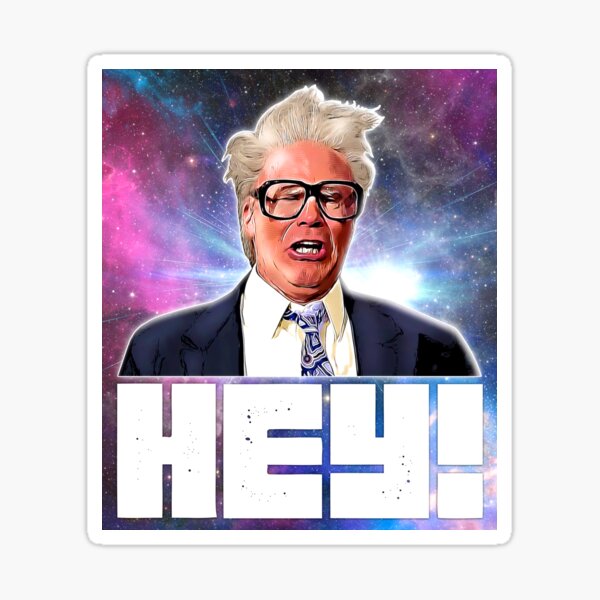 Harry Caray Snl Character Will Ferrell Sticker Mask for Sale by